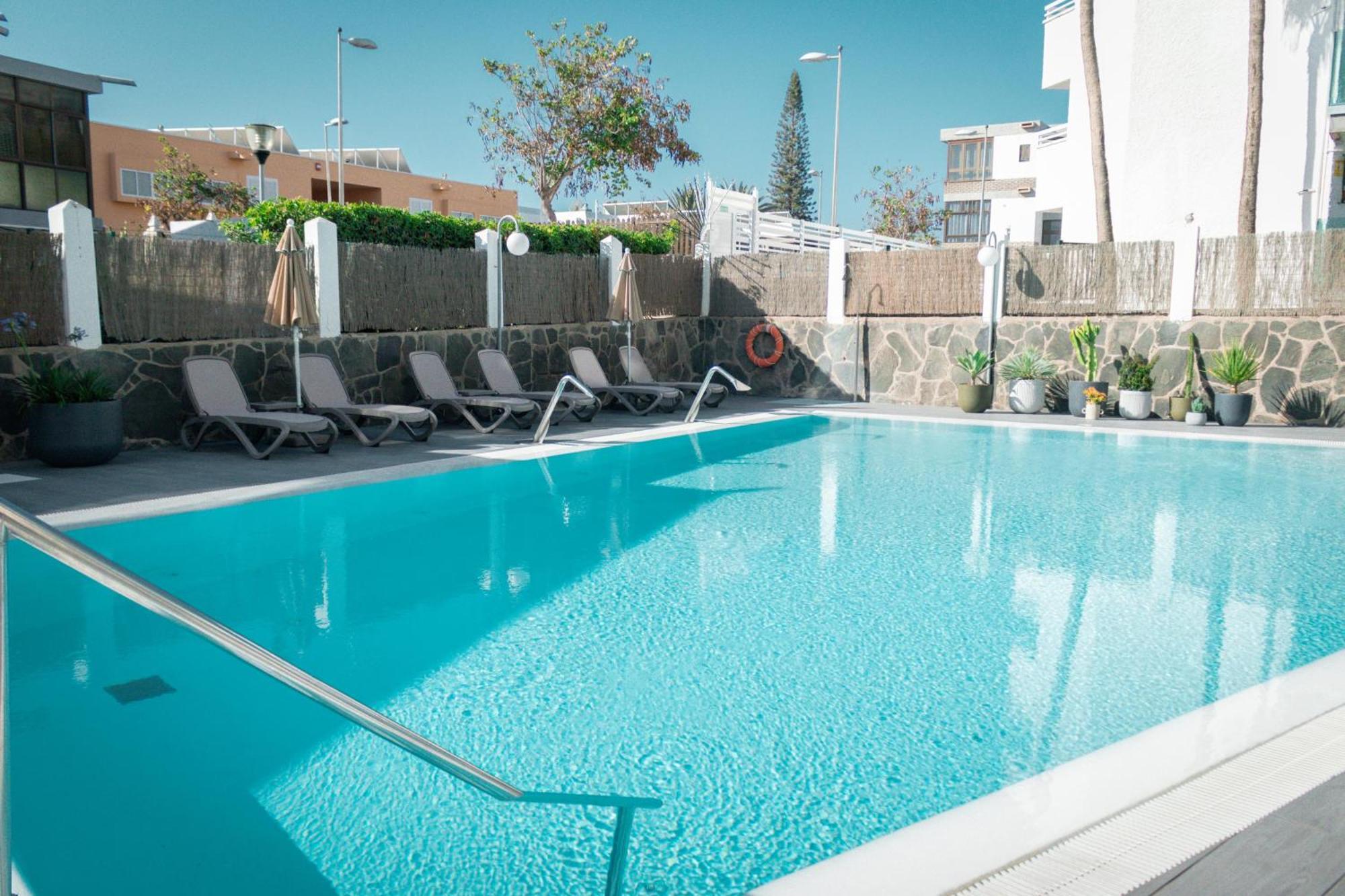 Apartamentos El Palmar Πλάγια ντελ Ινγκλές Εξωτερικό φωτογραφία